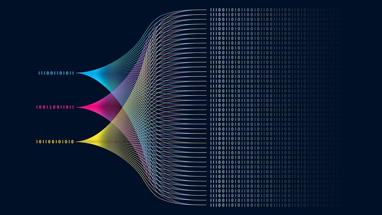 A dynamic wave of colors, illustrating the essence of creativity and diversity in actuarial consulting services.