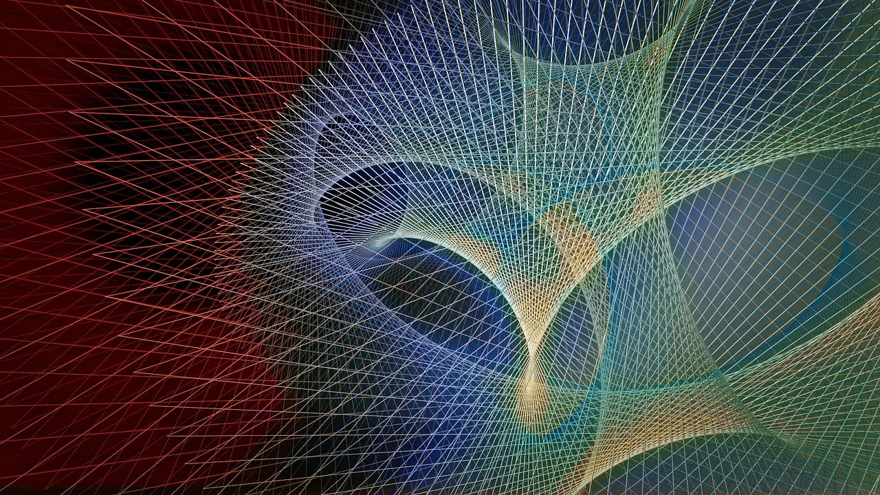 Abstract digital art depicting a vibrant spiral, symbolizing creativity and innovation in mathematical consulting services.